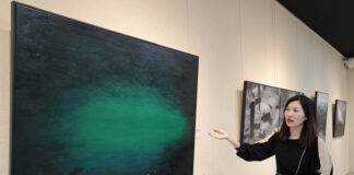 美女藝術家葉翠芳首辦個展 氤氳詩意觸動心靈 – 自由藝文網